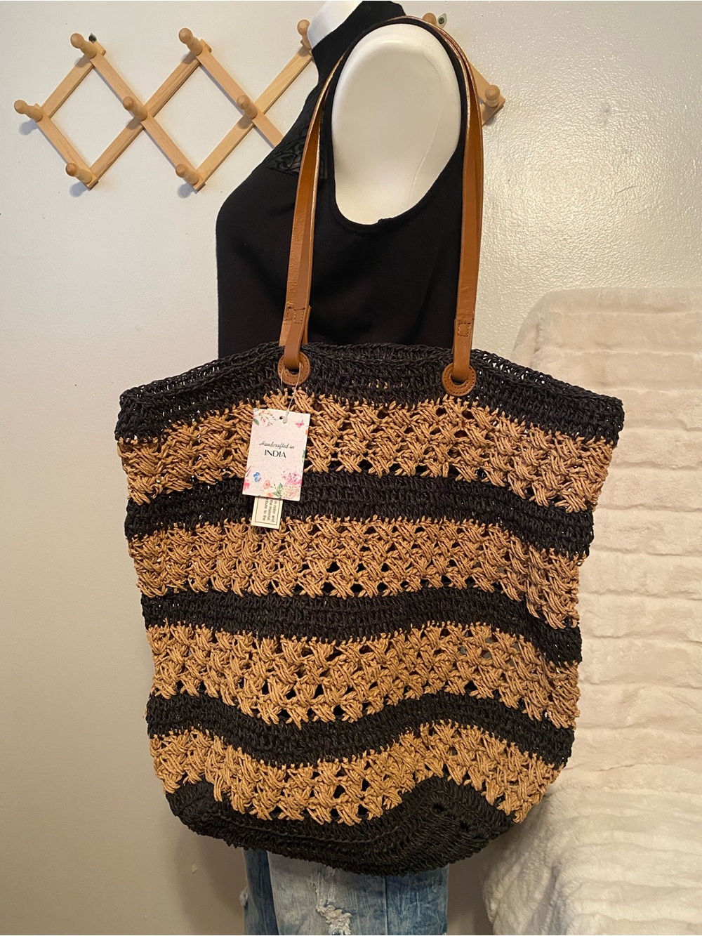 Brand New Tote Bag(Handcrafted in INDIA)